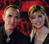 Nikos Aliagas et sa compagne Tina Grigoriou lors de la 23ème édition des NRJ Music Awards 2021 au Palais des Festivals de Cannes, le 20 novembre 2021.