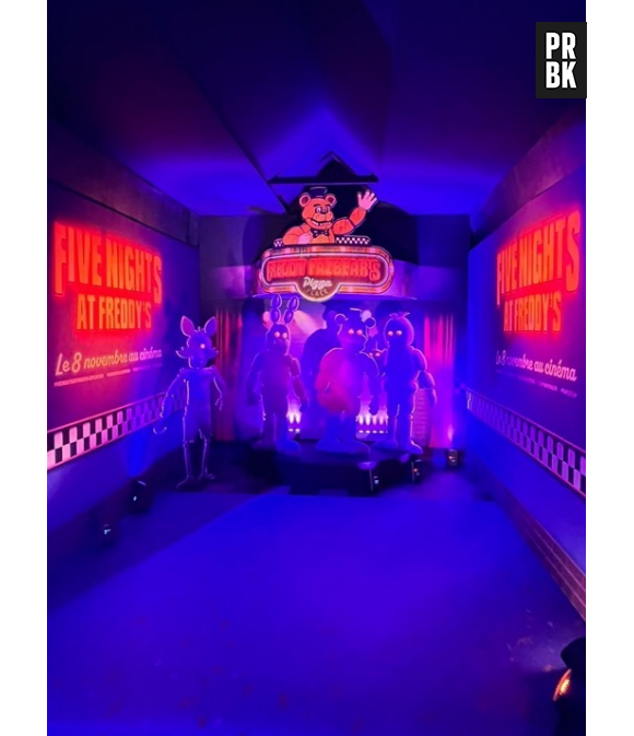 Ne loupez pas le corner Five Nights at Freddy's à la Paris Games Week 2023