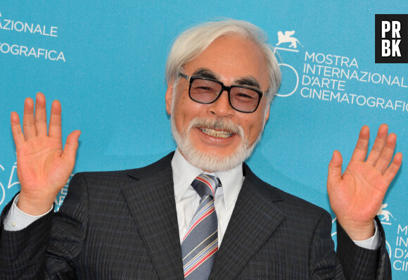 Japanese director Hayao Miyazaki attends the 'Ponyo on the Cliff by the Sea' photocall at the Piazzale del Casino during on Venice Lido, the 65th Venice Film Festival on August 31, 2008 in Venice, Italy. Photo by Thierry Orban/ABACAPRESS.COM 
