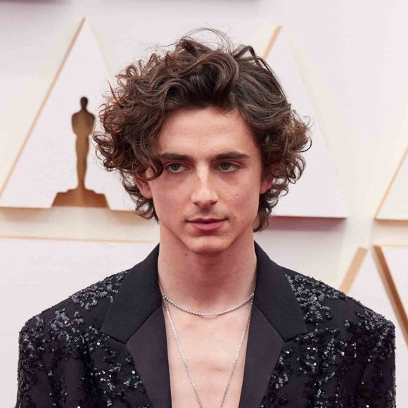 Timothee Chalamet lors de la 94ème édition de la cérémonie des Oscars au théâtre Dolby, à Los Angeles, Californie, Etats-Unis, le 27 mars 2022.