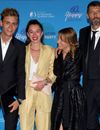 Hector Langevin, Camille Genau, Elodie Varlet et Laurent Kerusore durant l'After Party au Monte Carlo Beach après la soirée d'ouverture du 60eme Festival de Télévision de Monte-Carlo à Roquebrune Cap Martin, le 18 juin 2021. © Bruno Bébert/Bestimage   Celebs attending the After Party at Monte Carlo Beach after the opening night of the 60th Monte-Carlo Television Festival in Roquebrune Cap Martin, France, on June 18, 2021. 