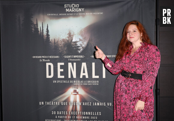 Lucie Brunet - Générale de la pièce "Denali" au Studio Marigny à Paris le 22 novembre 2023. © Coadic Guirec/Bestimage 