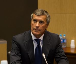 Jerome Cahuzac - Audition par la commission d'enquete sur l'affaire "Cahuzac" a l'assemblee nationale a Paris, le 23 juillet 2013.