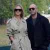 Rosie Huntington-Whiteley and Jason Statham arrive for the Burberry show at Highbury Baptist Church in London, during London Fashion Week 2023. London, UK on September 18, 2023. Photo by Lucy North/PA Wire/ABACAPRESS.COM 