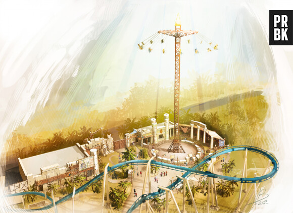 Parc Astérix : visuel de la nouvelle attraction attendue en 2024, La tour de Numérobis