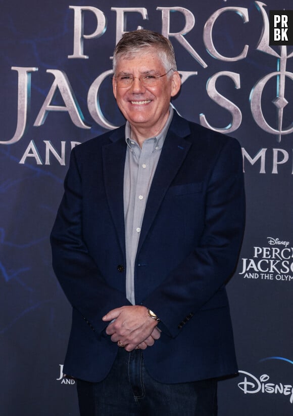 17 December 2023. Celebrities seen attending the UK Premiere of "Percy Jackson and the Olympians" at Odeon Luxe Leicester Square in London. Pictured: Rick Riordan 