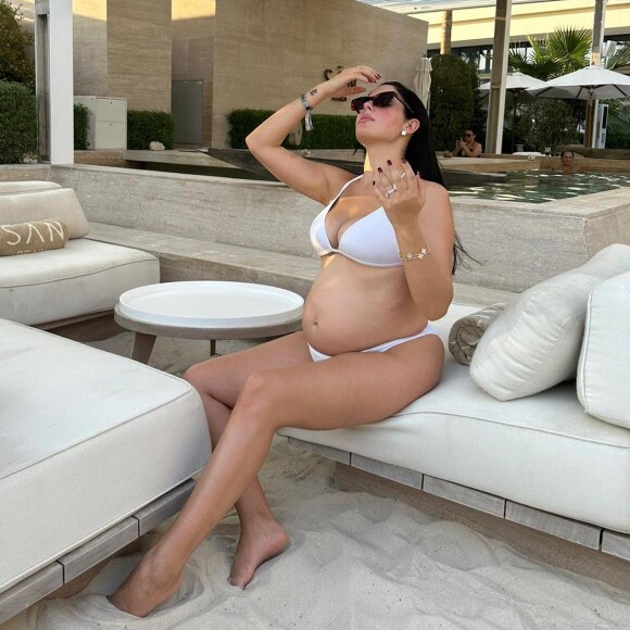 Coralie Porrovecchio est enceinte de son troisième enfant.