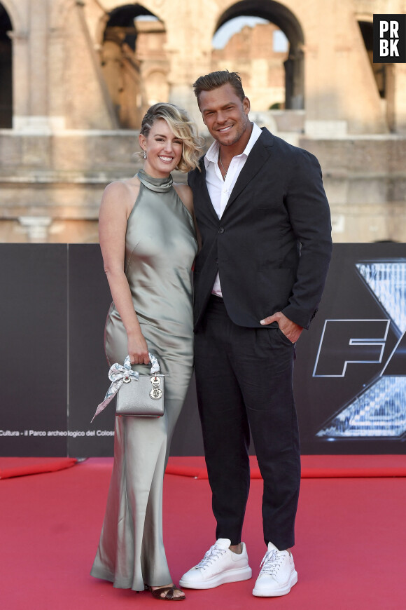 Catherine Ritchson et Alan Ritchson à la première du film "Fast & Furious X" à Rome, le 12 mai 2023.