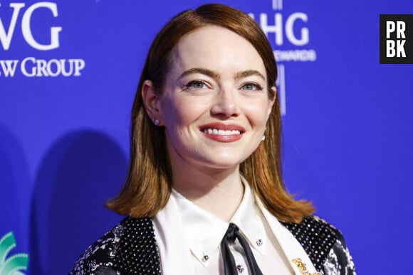 Los Angeles, CA - 35th Annual Palm Springs International Film Festival Film Awards held at the Palm Springs Convention Center in Palm Springs, Riverside County, California. Pictured: Emma Stone