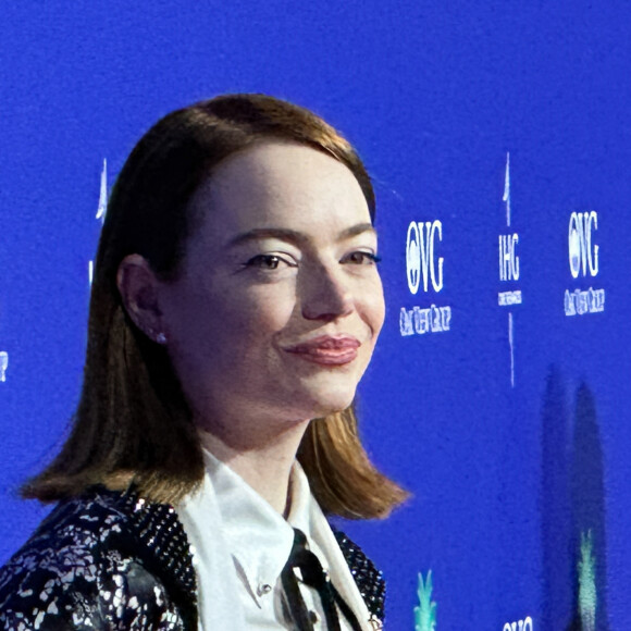 January 4, 2024, Palm Springs, California, U.S.A: Emma Stone on the Red Carpet at the International Film Festival Film Awards Presentation at the Palm Springs Convention Center in Palm Springs, Calif., on Thurs., Jan. 4, 2024. She is being honored for her performance in â€œPoor Thingsâ (Credit Image: © Amy Katz/ZUMA Press Wire)