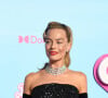 LOS ANGELES, CA - JULY 9: Margot Robbie at the world premiere of Barbie at Shrine Auditorium in Los Angeles, California on July 9, 2023. 