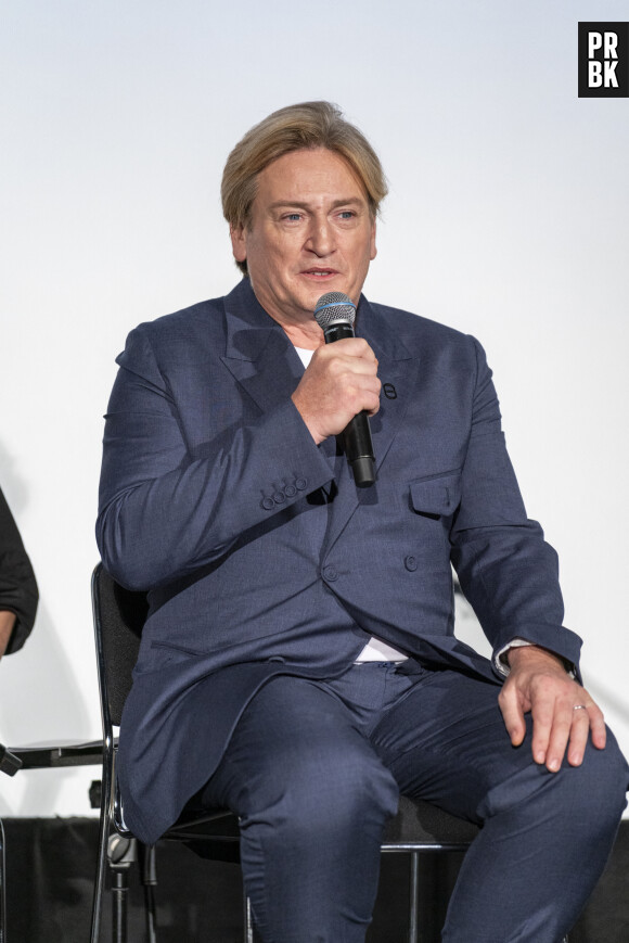 Benoit Magimel lors de la présentation du film "La Passion de Dodin Bouffant" au festival international du film de Tokyo le 24 octobre 2023.
