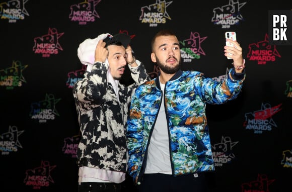 Bigflo et Oli - 21ème édition des NRJ Music Awards au Palais des festivals à Cannes le 9 novembre 2019. © Dominique Jacovides/Bestimage