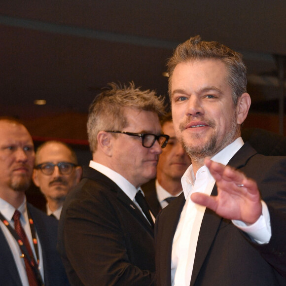 Matt Damon - Tapis rouge du film "Small Things Like These" et cérémonie d'ouverture du 74ème Festival International du Film de Berlin, La Berlinale. Le 15 février 2024