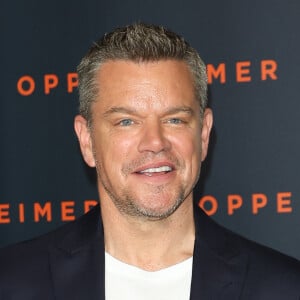 Matt Damon - Première du film "Oppenheimer" au Grand Rex à Paris le 11 juillet 2023. © Coadic Guirec/Bestimage