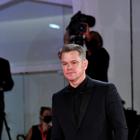 Matt Damon - Première de "The Last Duel" pendant le festival international du film à Venise (La Mostra), le 10 septembre 2021.
