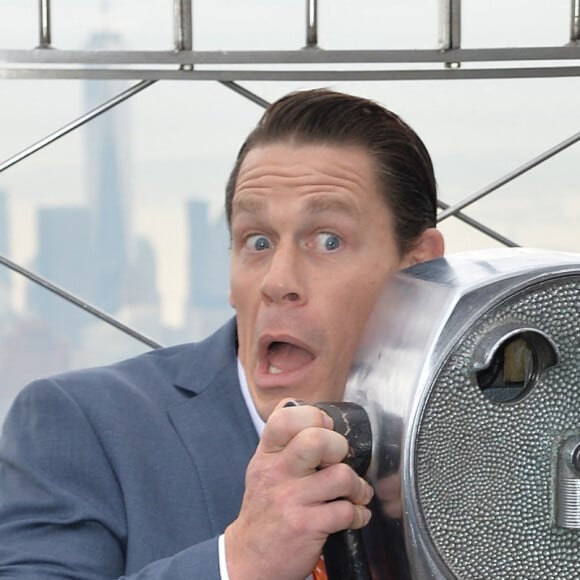 John Cena at a public appearance for Bumblebee Cast Light Up Empire State Building for Make-A-Wish Foundation, The Empire State Building, New York City, NY, USA on December 20, 2018. Photo by Kristin Callahan/Everett Collection/ABACAPRESS.COM 