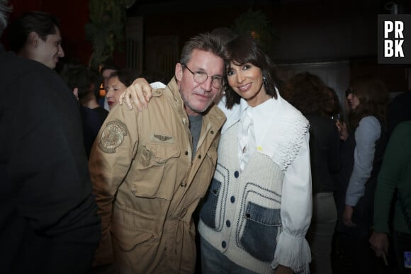 Exclusif - Benjamin Castaldi, Géraldine Maillet - Personnalités à la soirée de lancement du livre de V.Benaïm "Il n'est pas celui que vous croyez", paru aux Editions Fayard, au Buddha-Bar à Paris. Le 7 février 2024 © Jack Tribeca / Bestimage