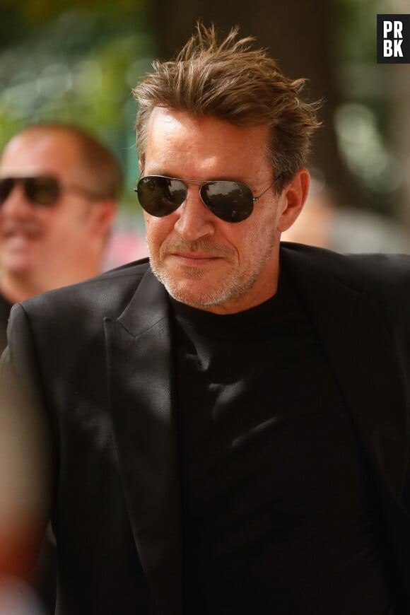 Semi-Exclusif - Benjamin Castaldi - Arrivées à l'enregistrement de l'émission "Vivement Dimanche" présentée par M. Drucker qui sera diffusée le 10 septembre 2023 sur France 3 au studio Gabriel à Paris, France, le 5 septembre 2023. © Christophe Clovis/Bestimage