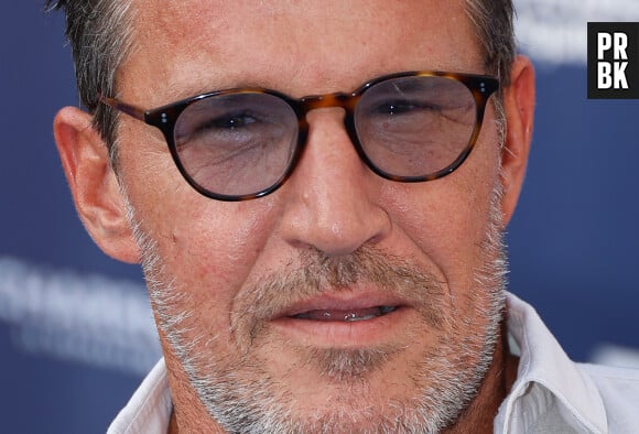 Benjamin Castaldi (Casque d’Or) sur le tapis bleu de la 16ème édition du festival du film francophone de Angoulême le 23 août 2023. © Coadic Guirec / Bestimage