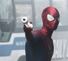 Paul Giamatti et Andrew Garfield sur le tournage de "The Amazing Spiderman 2" à New York, le 13 mai 2013.