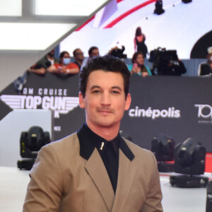 Miles Teller - Première du film "Top Gun: Maverick" à Mexico City le 6 mai 2022.