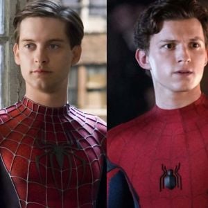 Tom Holland, Tobey Maguire et Andrew Garfield.