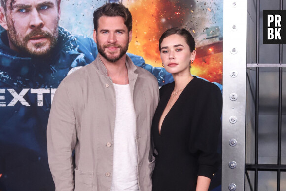 Liam Hemsworth, Gabrielle Brooks - Première du film "Extractions 2" à New York, le 13 juin 2023.