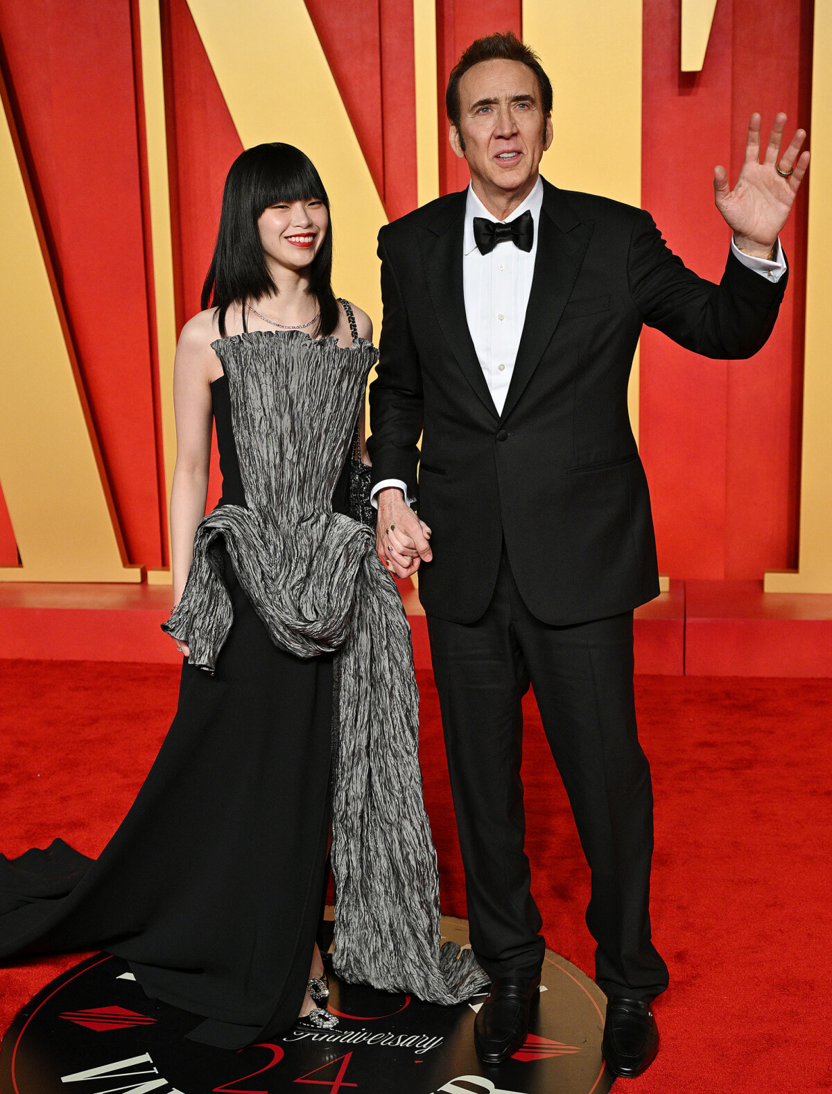 Photo : Nicolas Cage lors de la soirée des Oscars Vanity Fair 2024 ...