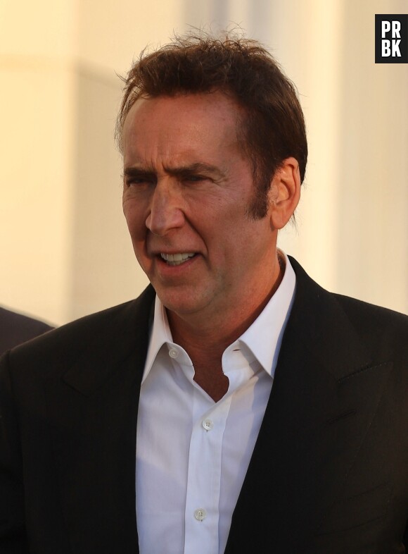 Nicolas Cage sur le tournage de Dream Scenario