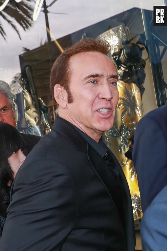 Nicolas Cage à l'avant-première de Killers of the Flower Moon le 9 mars 2024