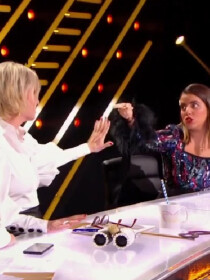 Mask Singer 2024 : "je vais la balayer"... Inès Reg s'attaque à Chantal Ladesou et énerve les téléspectateurs, "virez-la !"