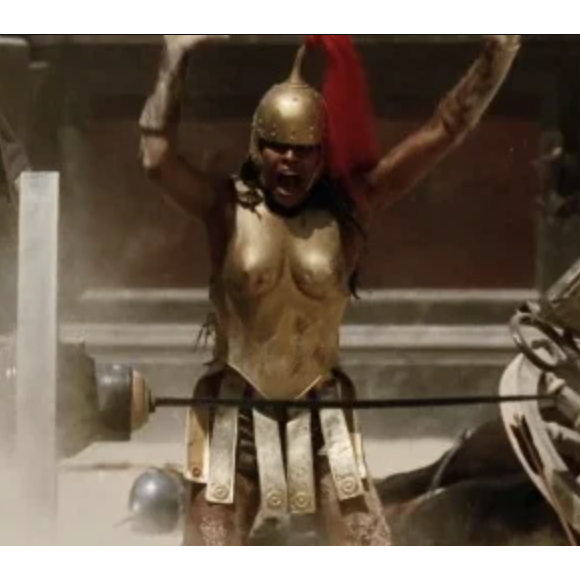 Gladiator : des chaussures grillées dans une scène de combat