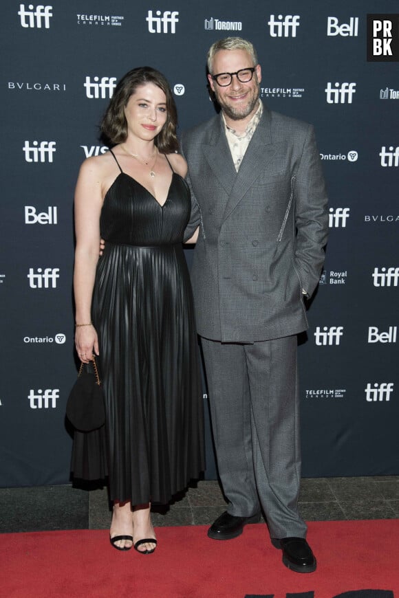 Seth Rogen et sa femme Lauren Miller - Photocall du film “The Fabelmans” lors de la 47ème édition du Festival International du Film de Toronto (TIFF) le 10 septembre 2022. © Angel Marchini/SOPA Images via ZUMA Press Wire / Bestimage