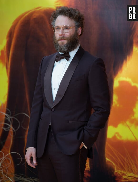 Seth Rogen à la première du film "Le Roi Lion" au cinéma Odeon Luxe Leicester Square à Londres, le 14 juillet 2019.