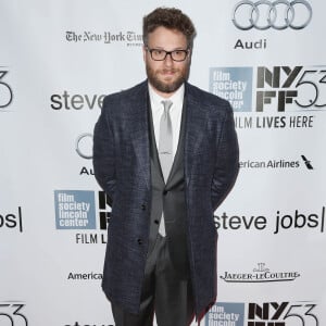 Seth Rogen à la première de 'Steve Jobs' à New York, le 3 octobre 2015