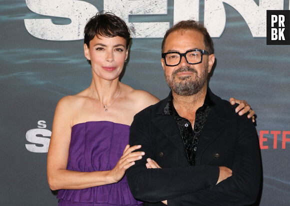 Bérénice Béjo et Xavier Gens - Avant-première Netflix du film "Sous la Seine" de Xavier Gens au cinéma le Grand Palais Immersif à Paris le 4 juin 2024. © Coadic Guirec/Bestimage