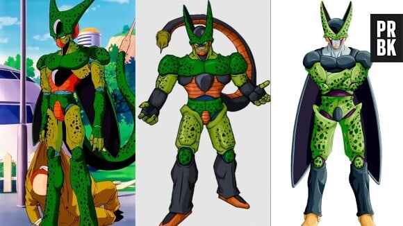 Cell a connu trois formes dans Dragon Ball Z.