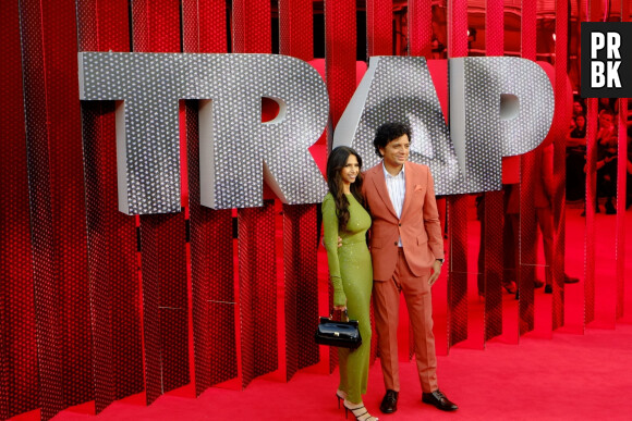 Bhavana Vaswani, M.Night Shyamalan - Projection du film "Trap" au cinéma "Cineworld Cinema London - The O2 Greenwich" à Londres. Le 29 juillet 2024  