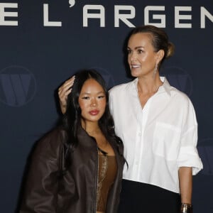 Laeticia Hallyday et sa fille Joy à l'avant-Premiere du film "Largo Winch Le Prix de L'argent" au Grand Rex. © Marc Ausset-Lacroix/Bestimage