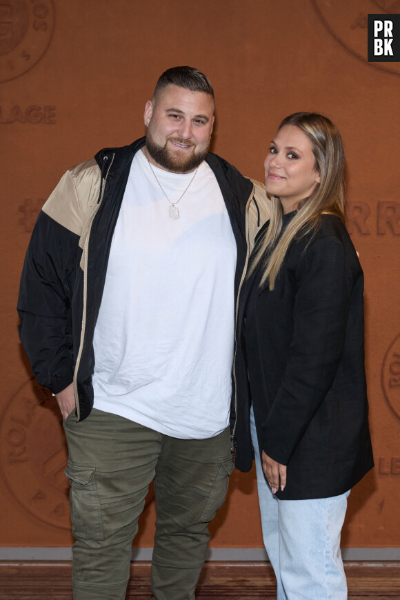 Nico Capone et Daniela lors des Internationaux de France de tennis de Roland Garros 2024, à Paris, France. © Jacovides-Moreau/Bestimage