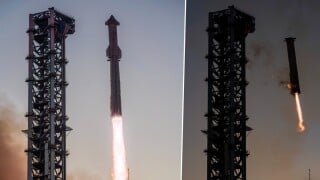 Digne d'un film de science-fiction : la capture de Super Heavy change tout ! SpaceX avait déjà 9 ans d'avance sur l'industrie, maintenant, elle n'a plus aucun rival !