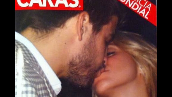 Shakira et Gerard Piqué ... Ils s'embrassent en Une du magazine CARAS (photo)