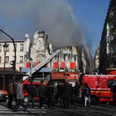Incendie Elysée Montmartre ... VIDEO ... des images impressionnantes