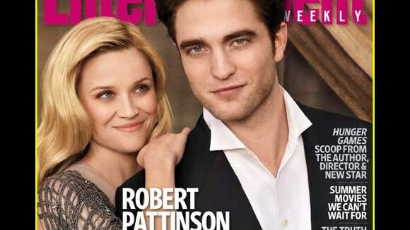 Robert Pattinson et Reese Witherspoon ... le couple en ''Une'' du magazine Entertainment