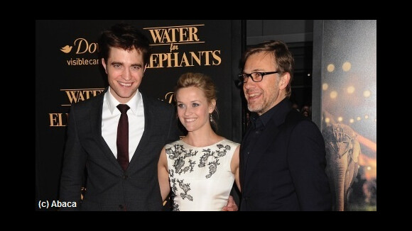 Robert Pattinson et Reese Witherspoon ... tournage éprouvant sur Water for Elephants