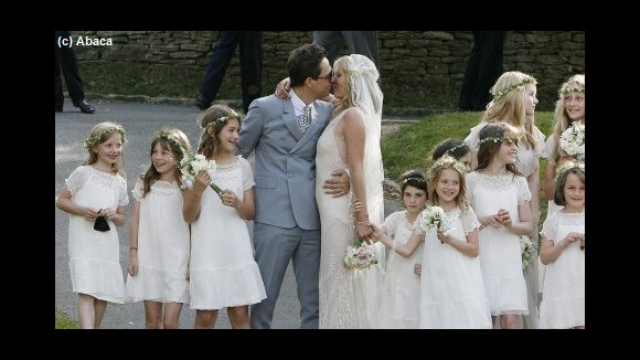 Mariage Kate Moss : elle a choisi Bonpoint pour les robes de ses petites filles d'honneur