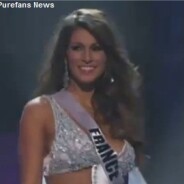 VIDEO - Miss Univers 2011 : Laury Thilleman rayonnante lors des demi finales