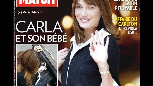 Carla Bruni : première ''photo'' de sa fille Giulia en couv' de Paris Match