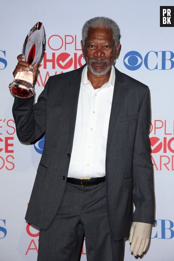 Morgan Freeman aux People's Choice Awards 2012